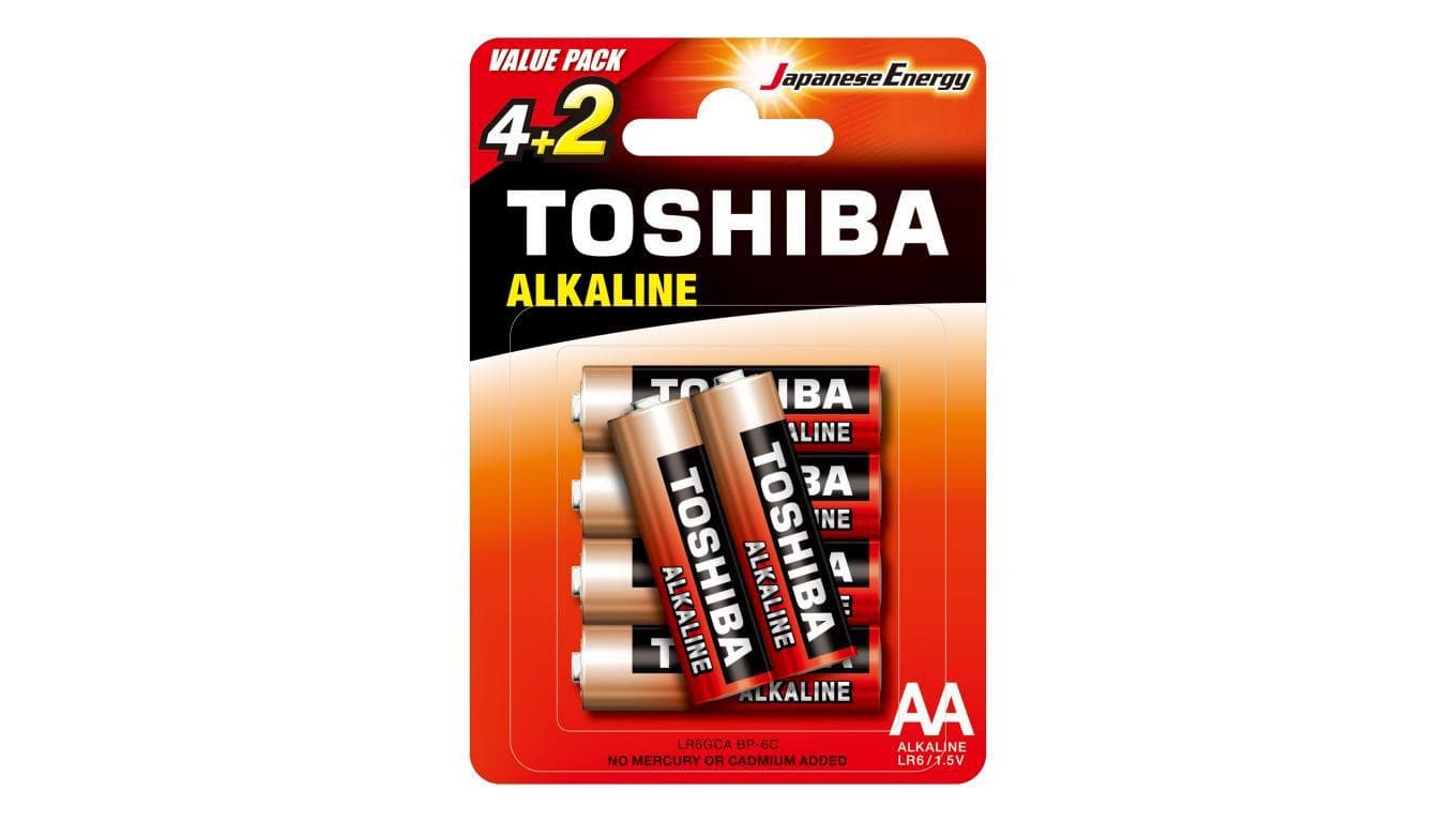 Bateria alkaliczna LR6 / AA 1,5V RED ALKALINE /6szt./