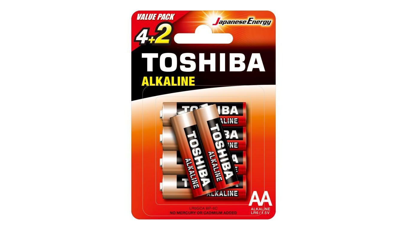 Bateria alkaliczna LR6 / AA 1,5V RED ALKALINE /6szt./
