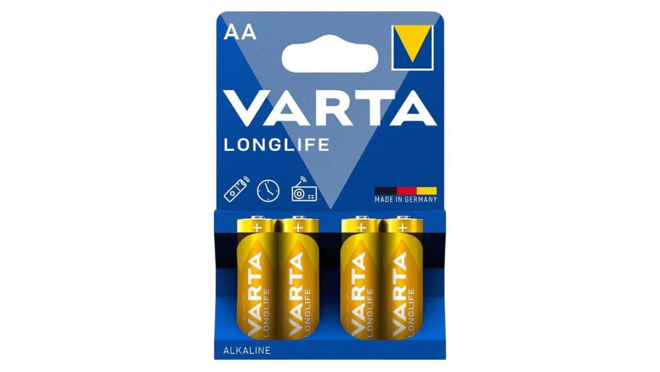 Baterie Varta Longlife LR6/AA 4106 (blister) - 4 sztuki