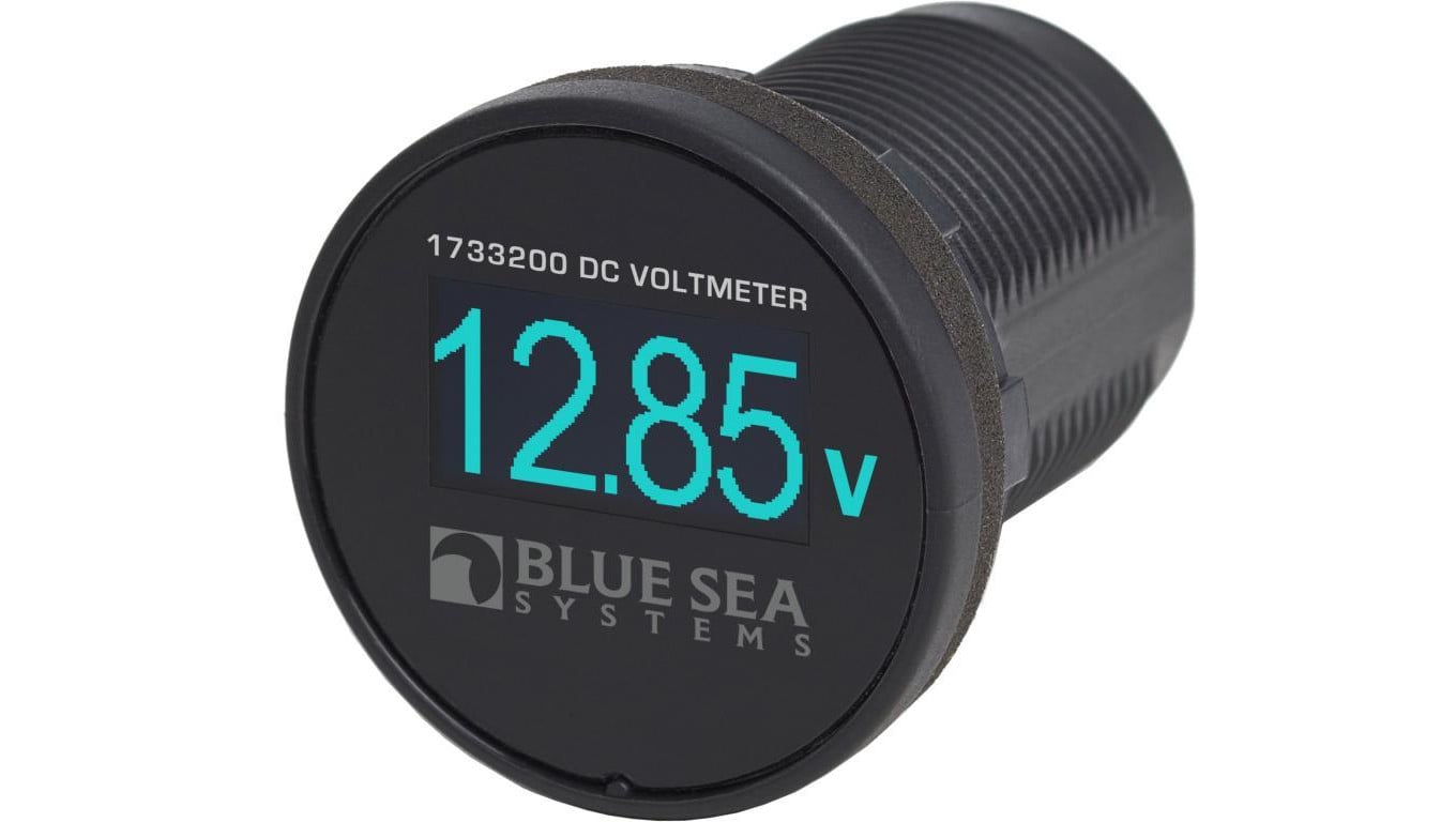 Blue Sea Mini monitor temperatury OLED - Niebieski