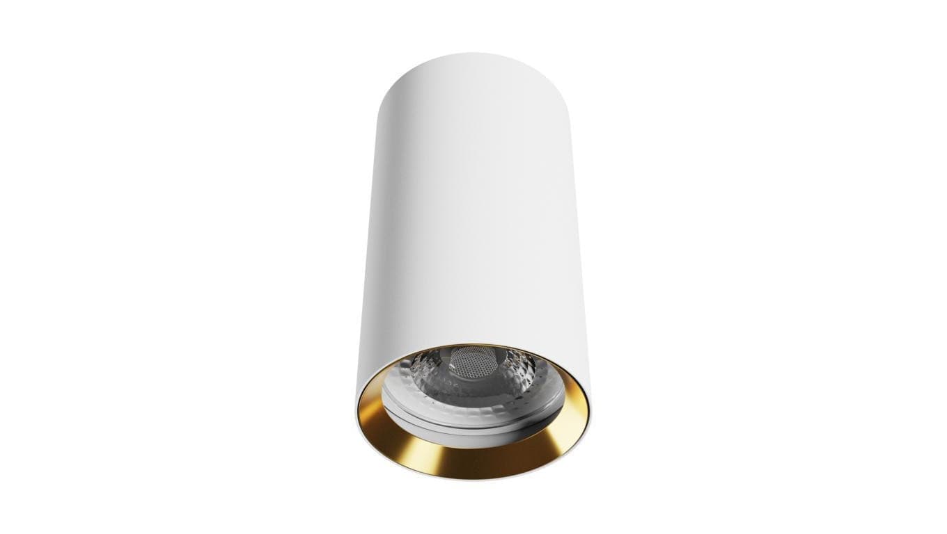 Oprawa downlight CHLOE VARIOSA GU10 55x100mm biały / złoty