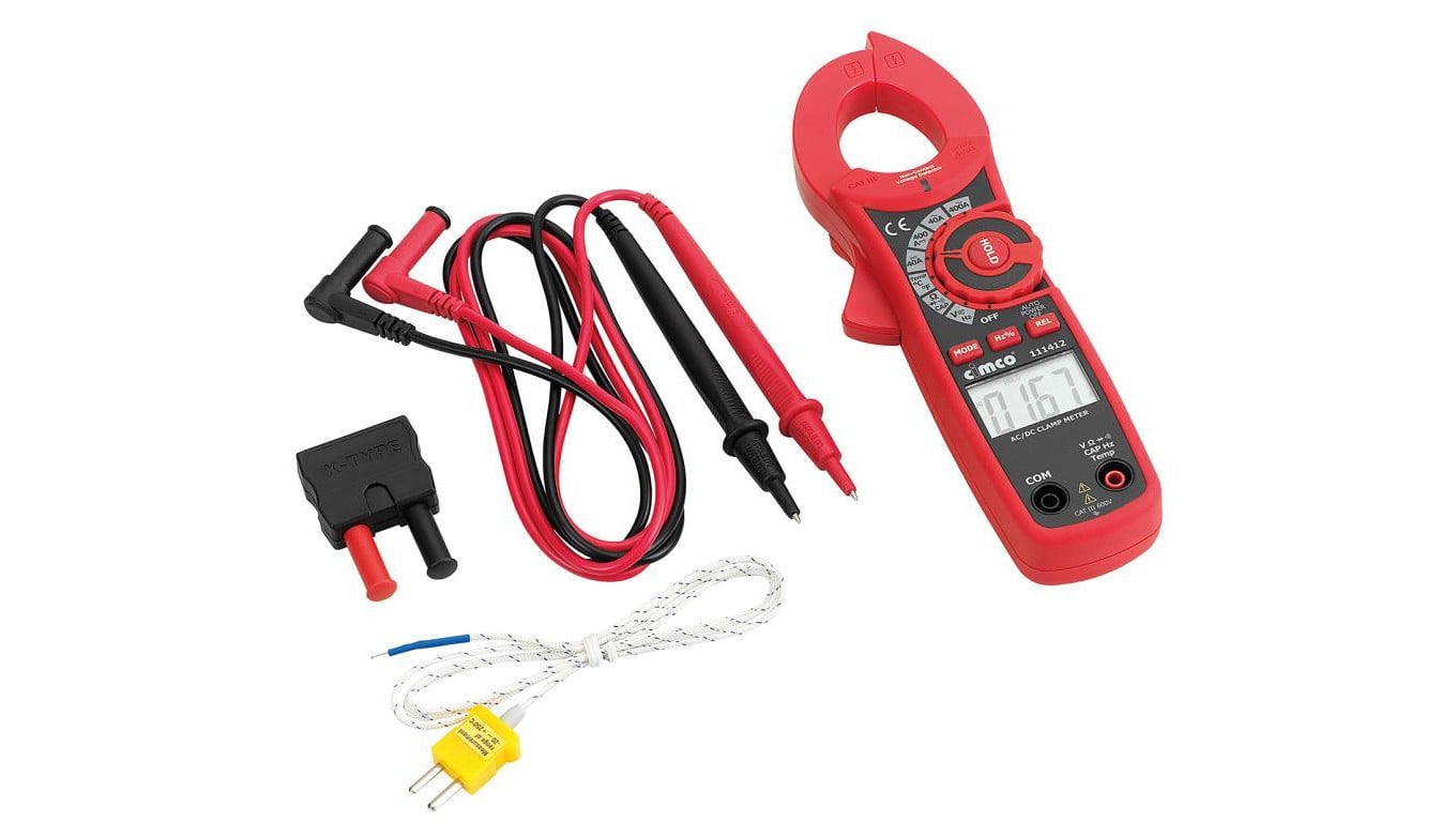 Cęgi pomiarowe 400A AC/DC+ pokrowiec 111412 Cimco