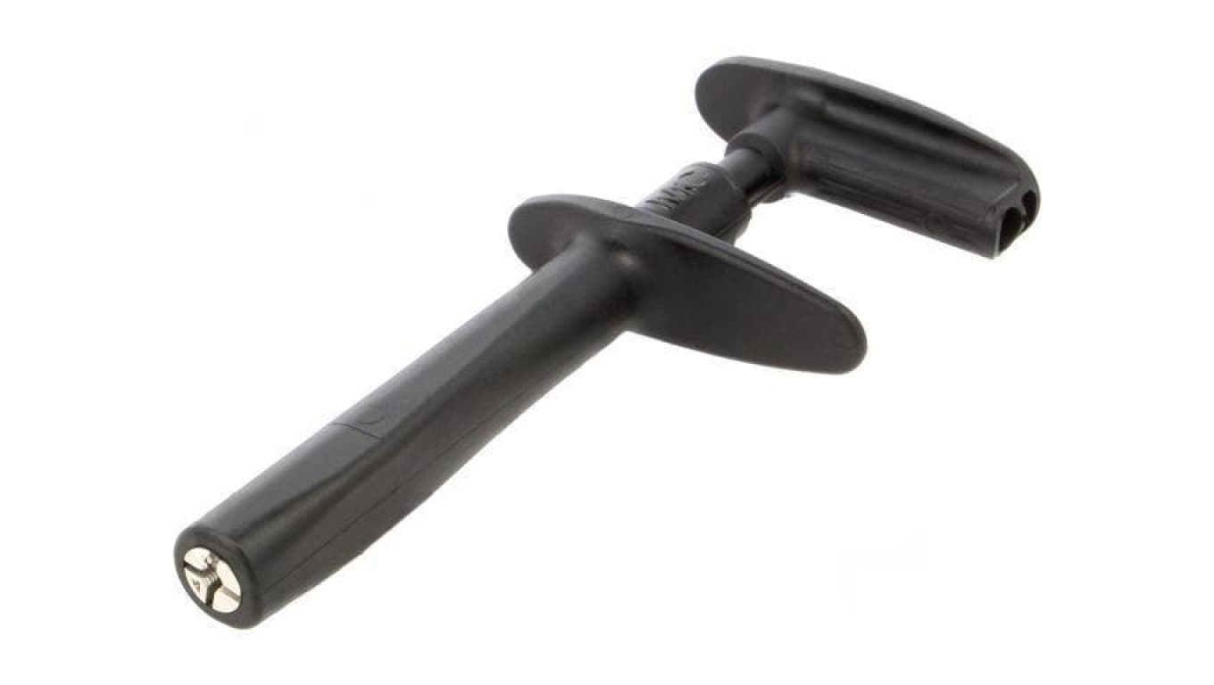 Chwytak pomiarowy cęgowy 20A czarny 1kV 4mm Dł.całk: 170mm 66.9446-21