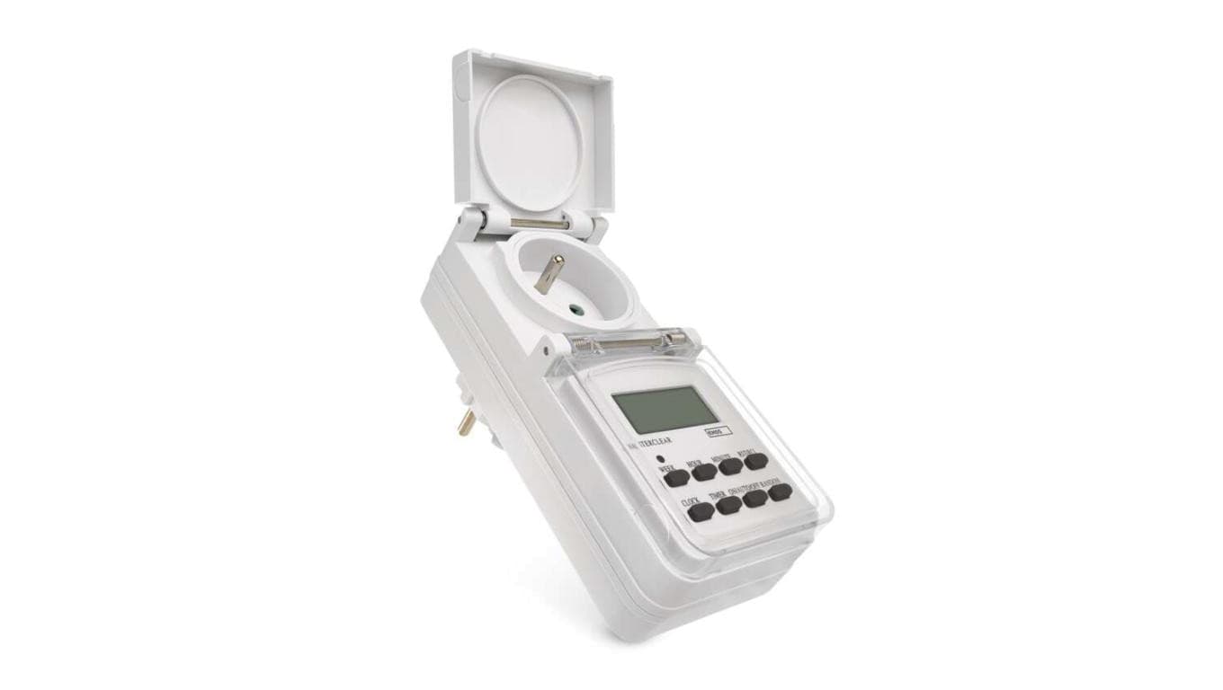 Cyfrowy programator czasowy IP44 zewnętrzny P5507N
