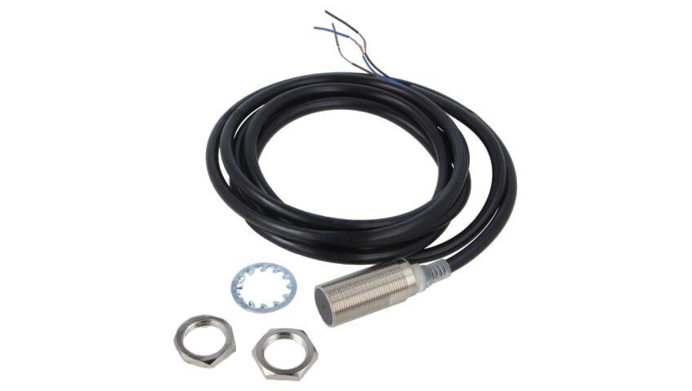 Czujnik indukcyjny, NPN / NO, Zasięg: 0...5mm E2E-X5C118 2M