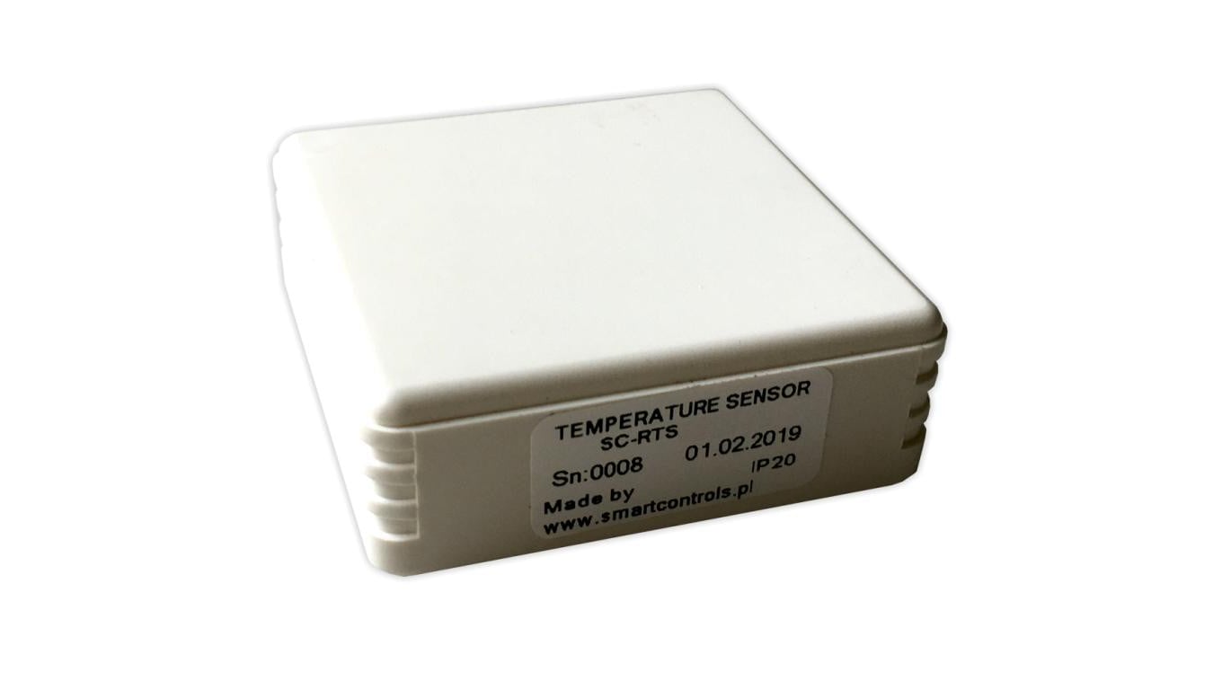 Czujnik temperatury pokojowy pomieszczeniowy pt1000 hvac do sterownika