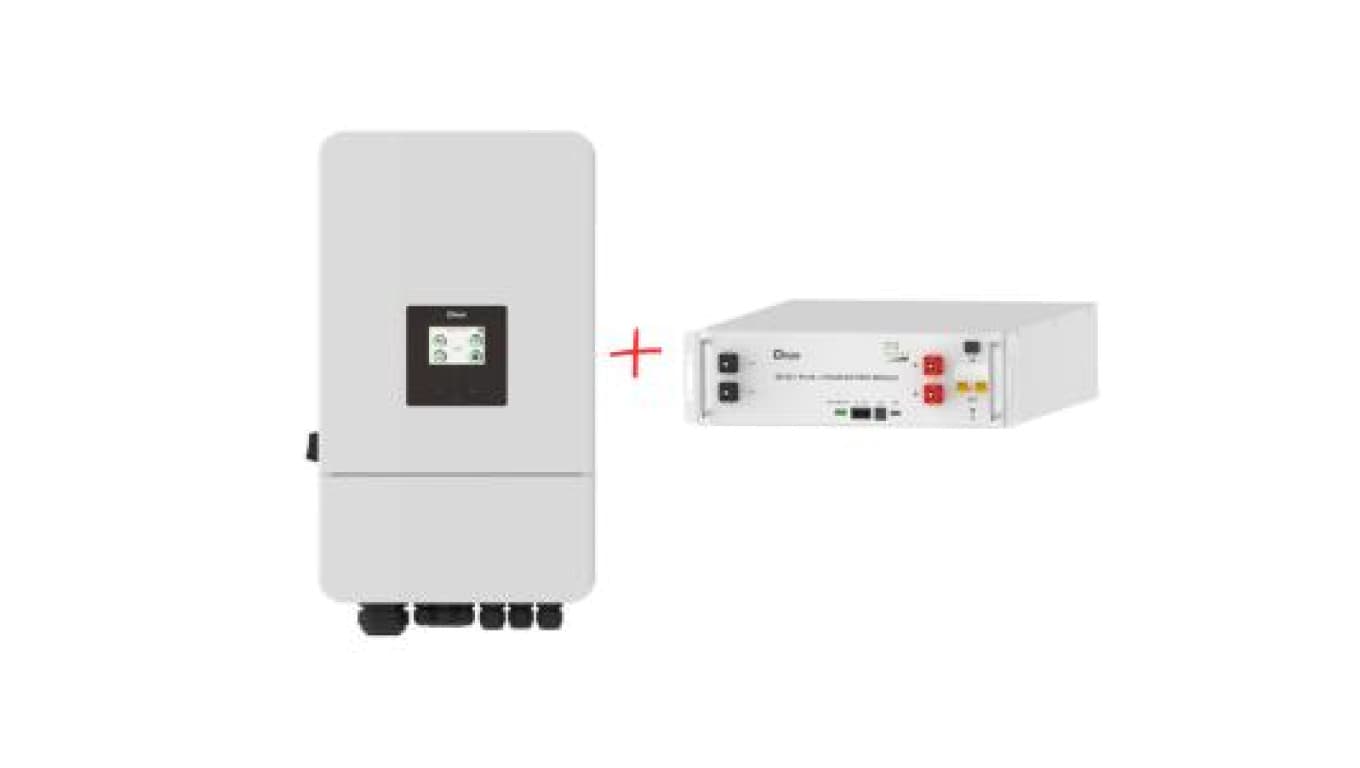 DEYE: Zestaw Inwerter hybrydowy SUN-12K-SG05LP3 + Bateria SE-G5.1-Pro-B 10.24kWh (niskonapięciowy)