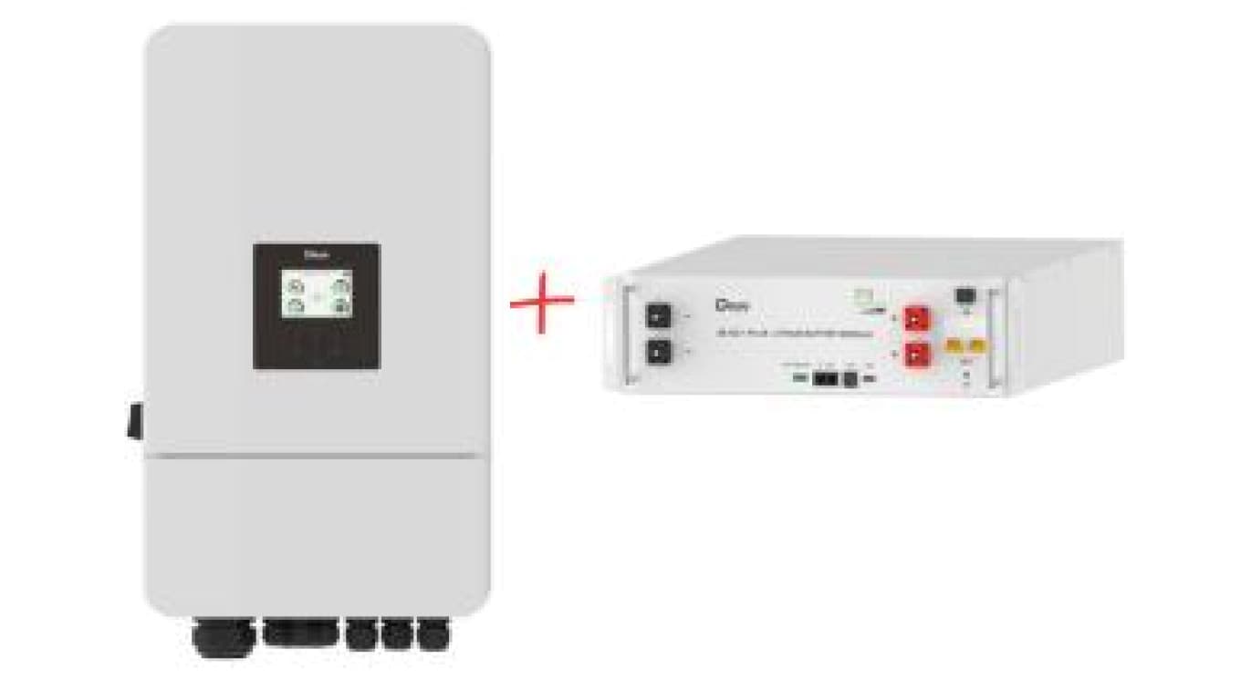 DEYE: Zestaw Inwerter hybrydowy SUN-5K-SG05LP3 + Bateria SE-G5.1-Pro-B 10.24kWh (niskonapięciowy)
