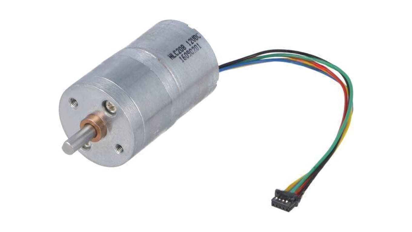 Silnik: BLDC 12VDC Oś: nacięcie D Interfejs: TTL 700mA FIT0441