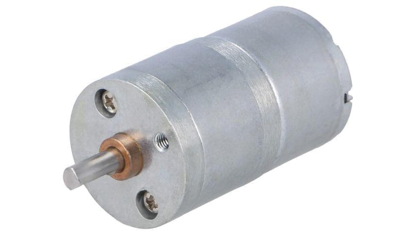 Silnik: DC z przekładnią 2÷7,5VDC 600mA Oś: nacięcie D FIT0495-F