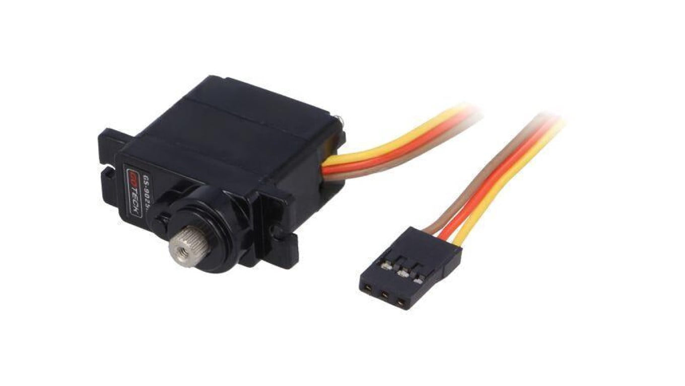 Silnik: serwomechanizm 4,8÷6VDC micro analogowe metal 60 JR SER0011