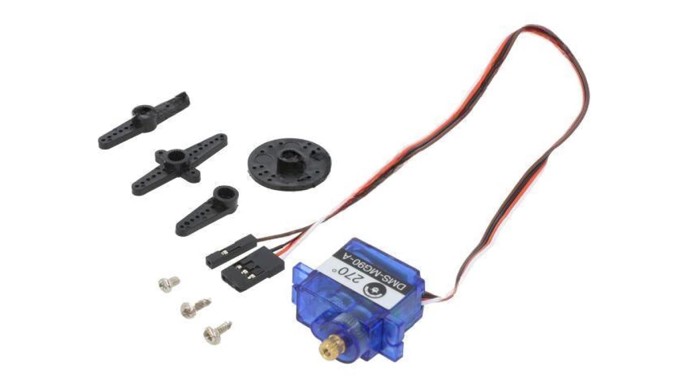 Silnik: serwomechanizm 4,8÷6VDC micro analogowe metal 270 JR SER0046