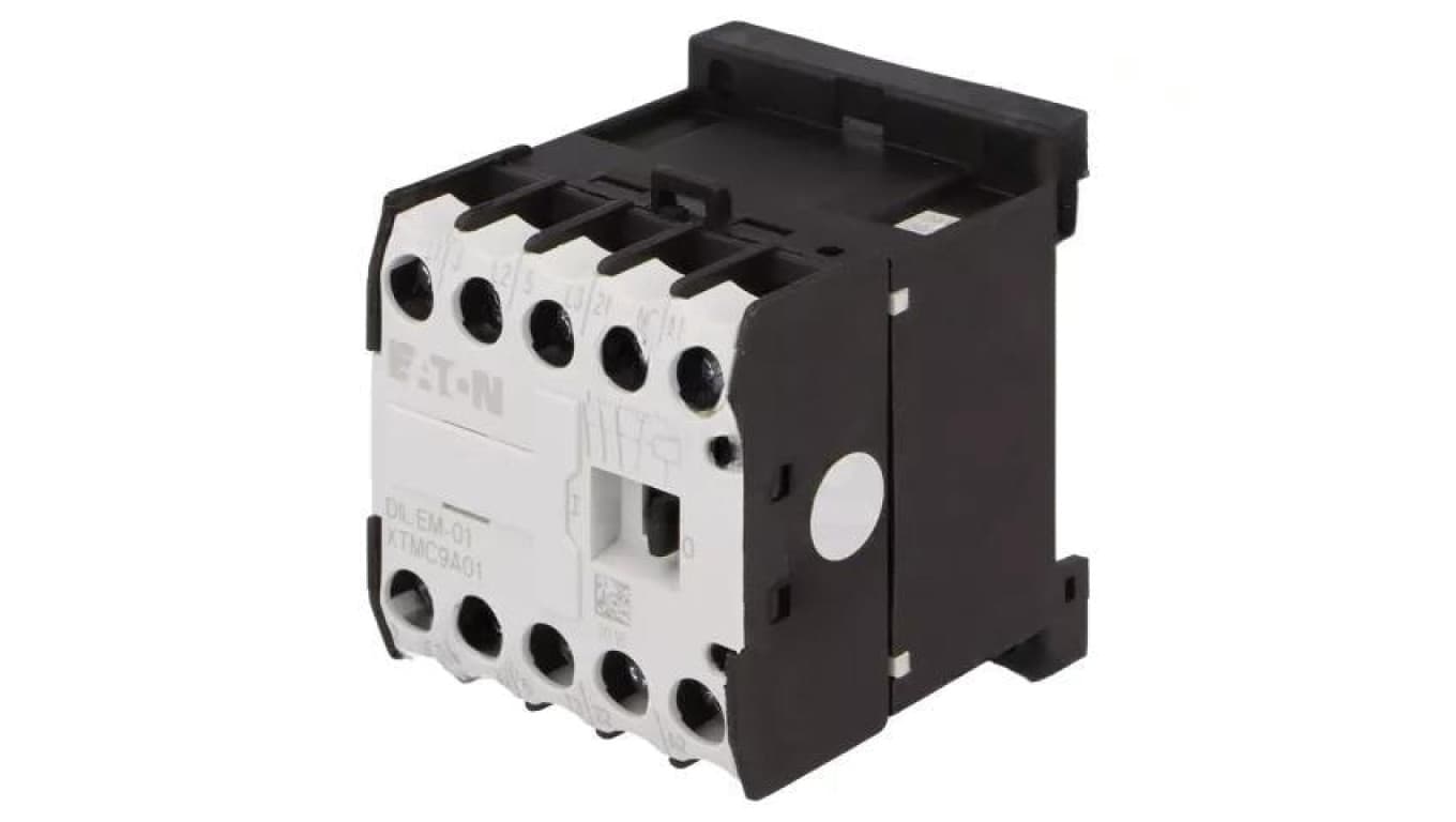 Stycznik: 3-biegunowy, NO x3, 24VAC, 8,8A DILEM-01(24V50/60HZ)
