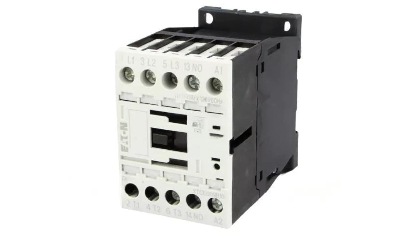 Stycznik: 3-biegunowy, NO x3, 110VAC, 9A DILM9-10(110V50HZ,120V60HZ)