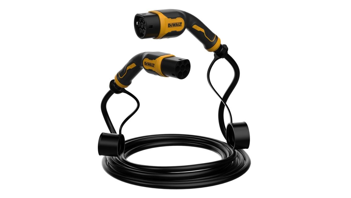 DeWalt Kabel ładujący 11kW typu 2 do typu 2 ev 16A IP65 5m