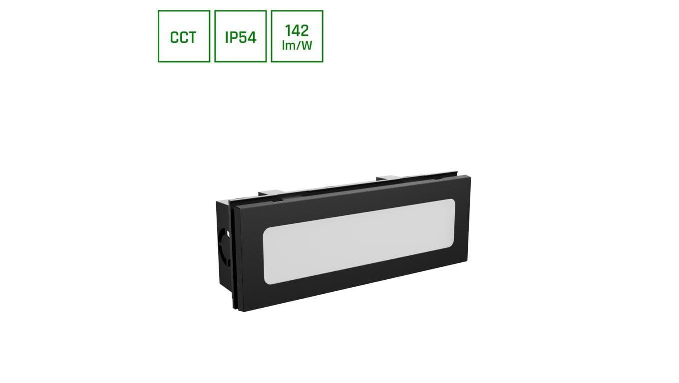 Oprawa elewacyjna ENCANTA 6W 850lm CCT IP54 czarny