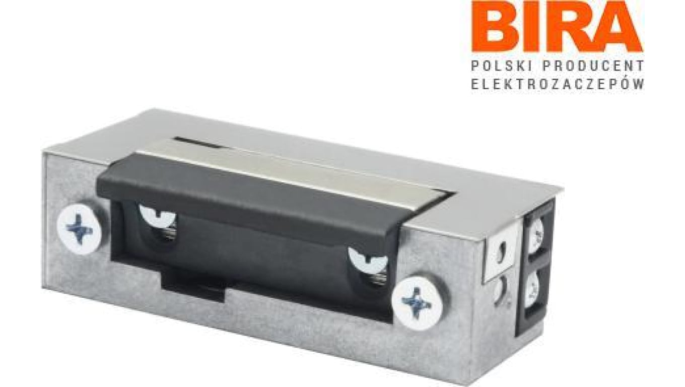 Elektrozaczep BIRA symetryczny ES1-001 12V AC/DC podstawowy