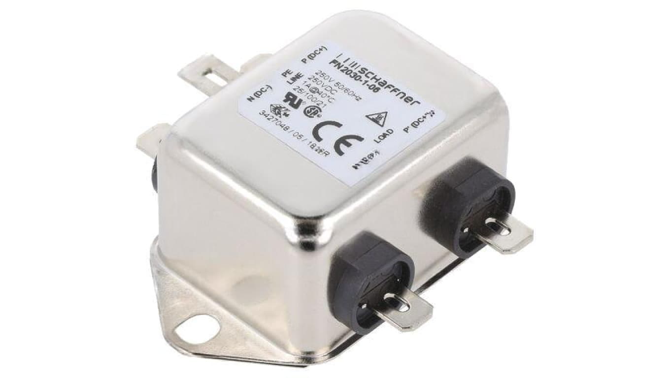 Filtr przeciwzakłóceniowy jednofazowy 250VAC Cx: 220nF 1M FN2030-1-06