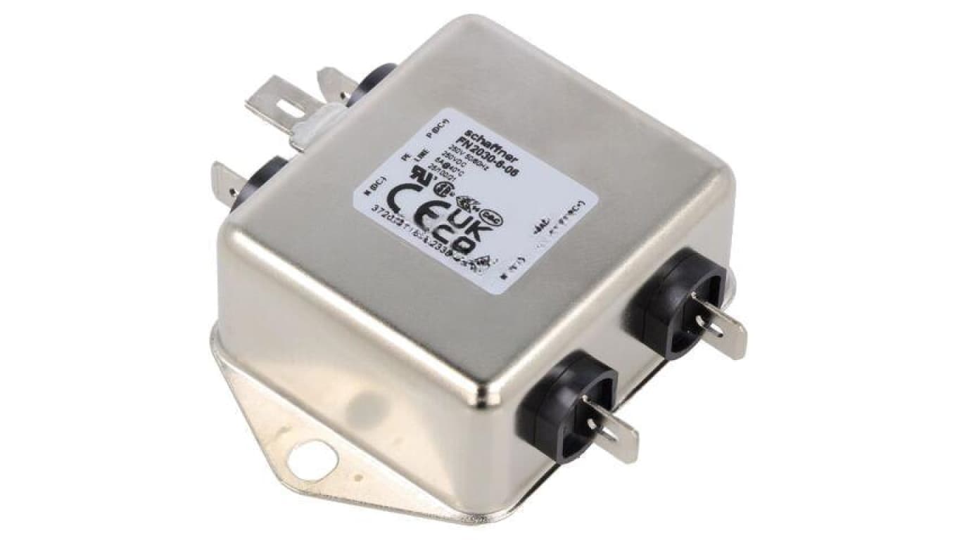 Filtr przeciwzakłóceniowy jednofazowy 250VAC Cx: 470nF 680k FN2030-6-06