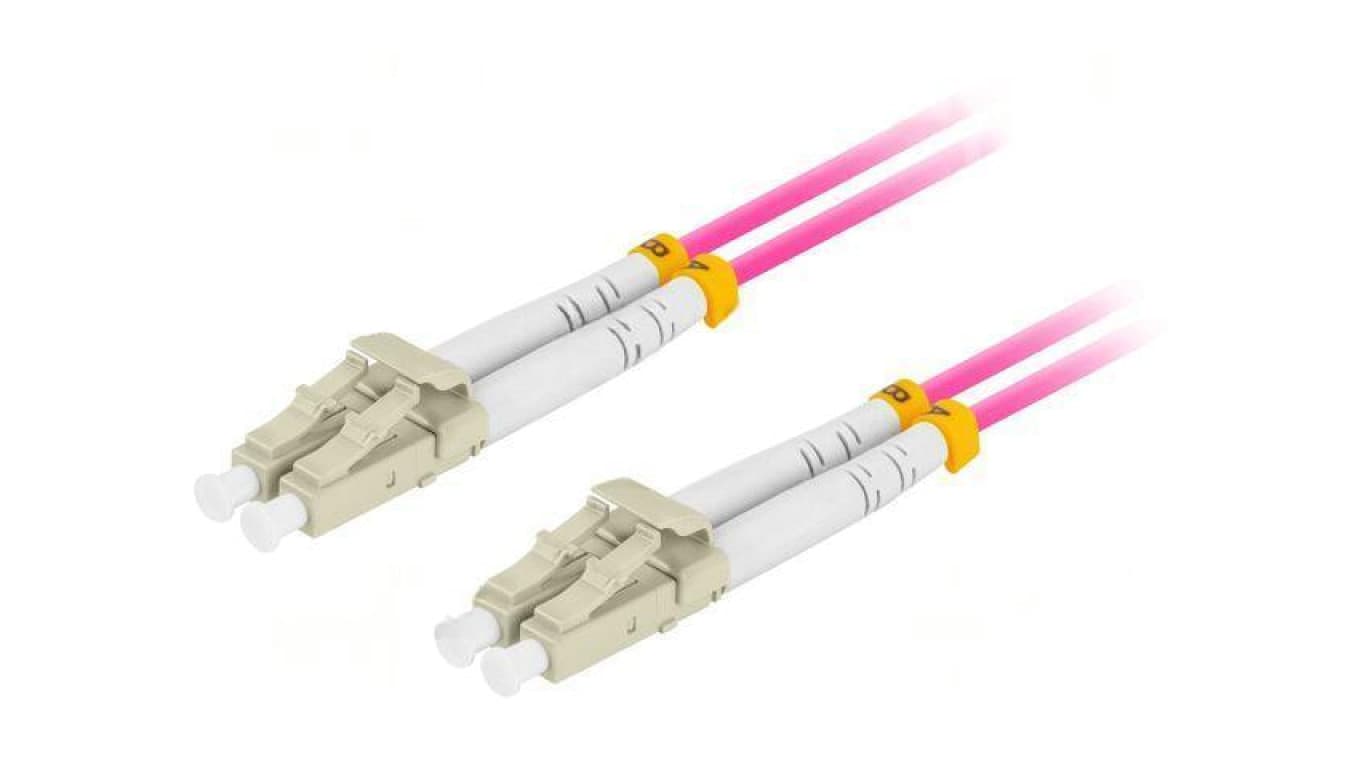 Patch cord światłowodowy OM4 LC/UPC,z obu stron 10m LSZH FO-LULU-MD41-0100-VT
