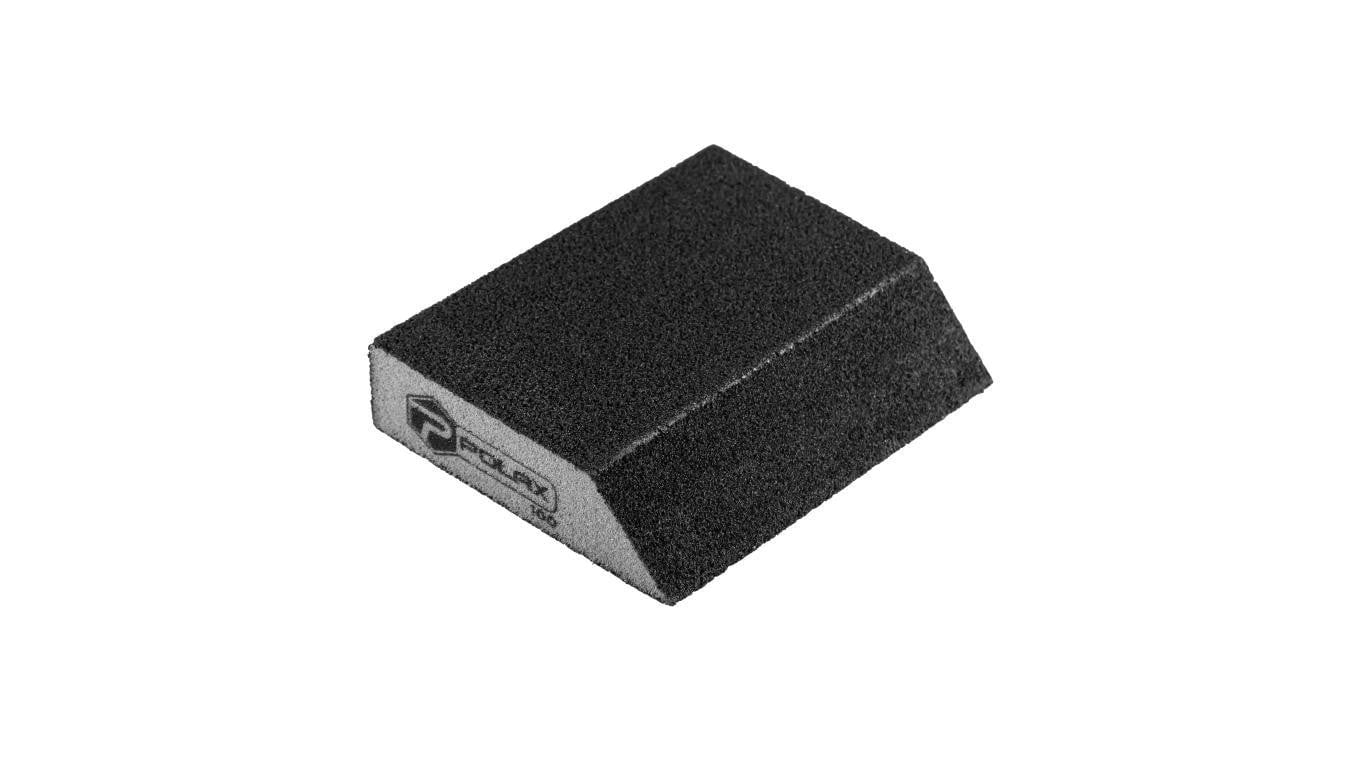 Gąbka ścierna skośna Polax P100, czterostronna 110х90х25 mm (54-226)