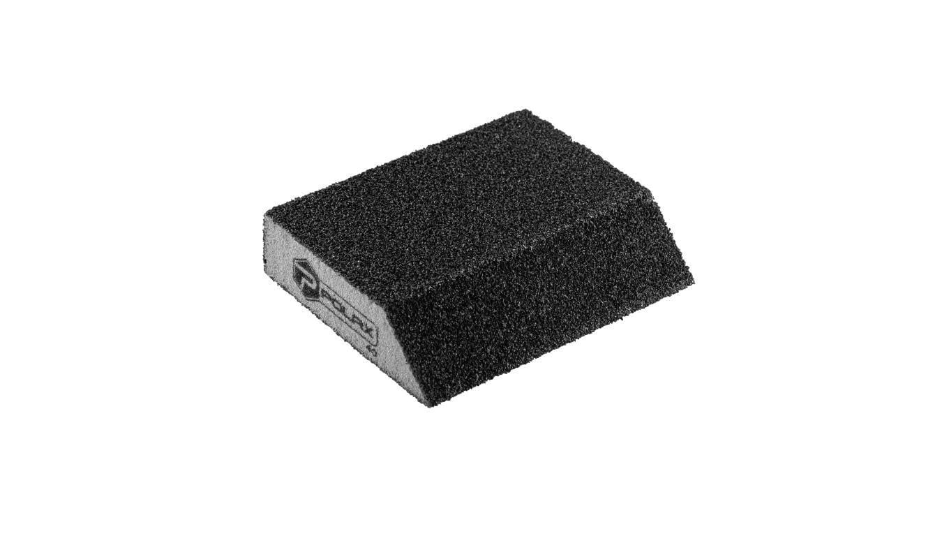 Gąbka ścierna skośna Polax P40, czterostronna 110х90х25 mm (54-225)