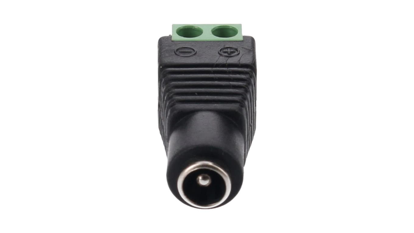 Gniazdo DC 5.5x2.5 ze złączem skrętnym