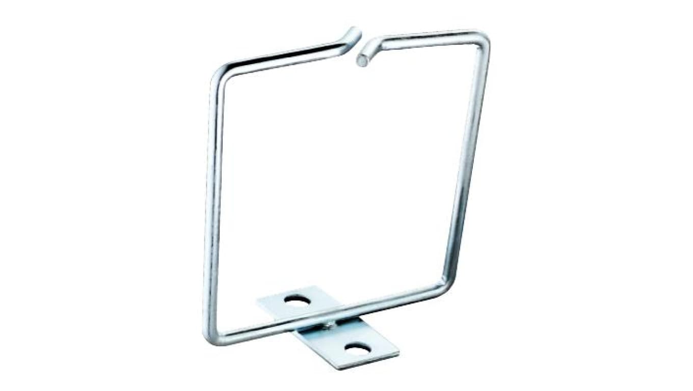 Haczyk organizer do szaf RACK 19 80x80mm boczny ALAN