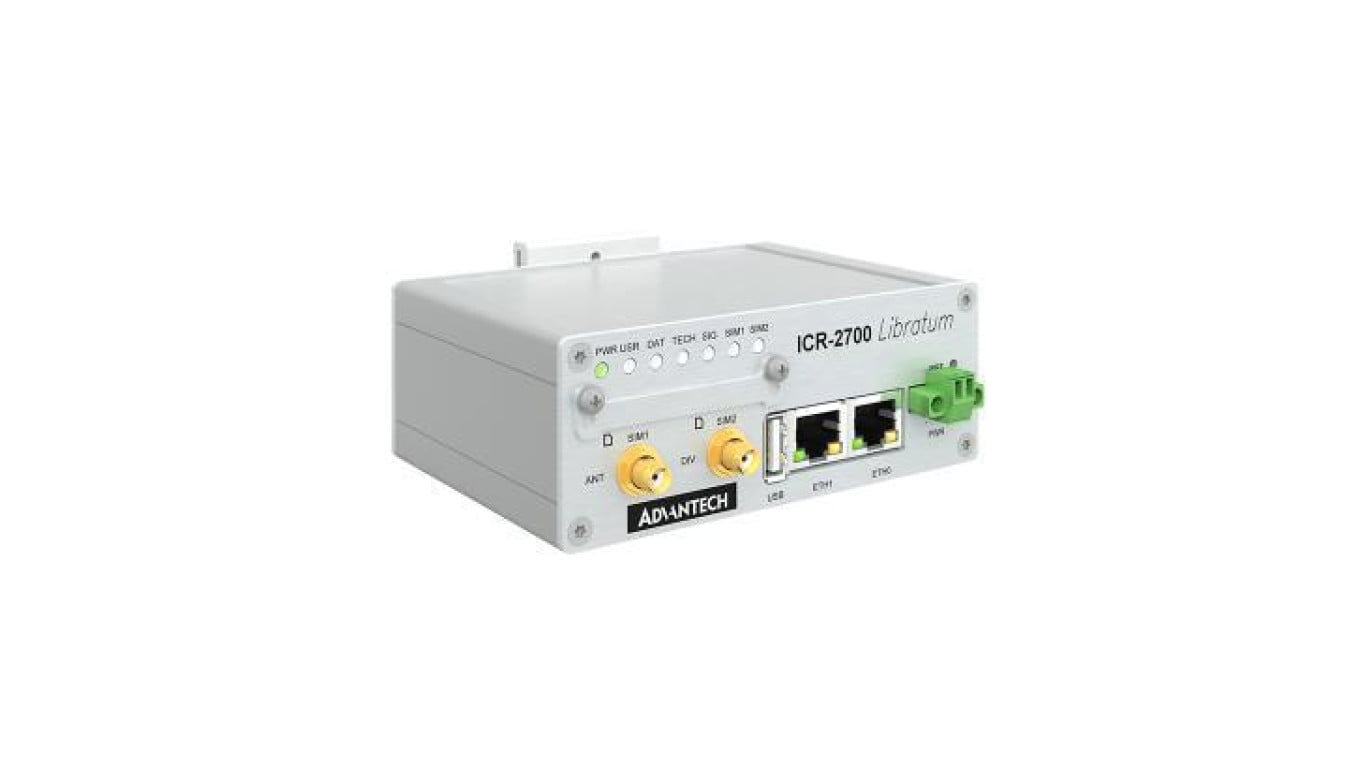 Libratum przemysłowy router 4G i brama IoT dla regionu EMEA EU zasilacz ICR-2734A01