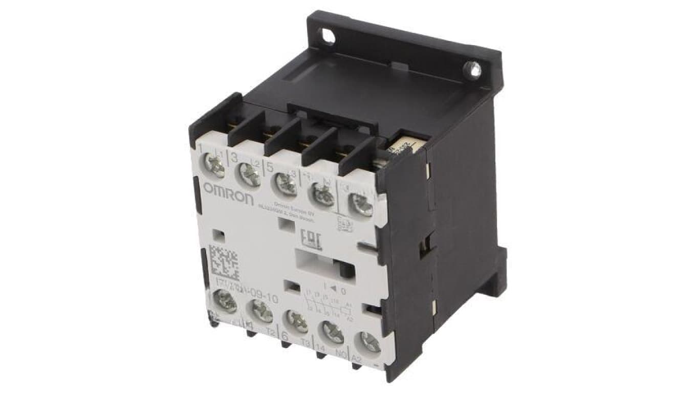 Stycznik: 3-biegunowy Styki pomocnicze: NC 230VAC 9A J7KNA-09-10 230