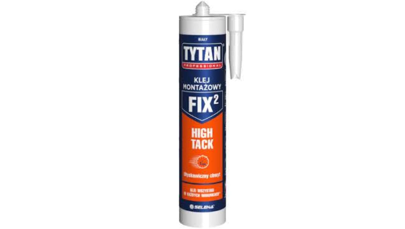 KLEJ MONTAŻOWY FIX2 HIGH TACK BIAŁY 290ML