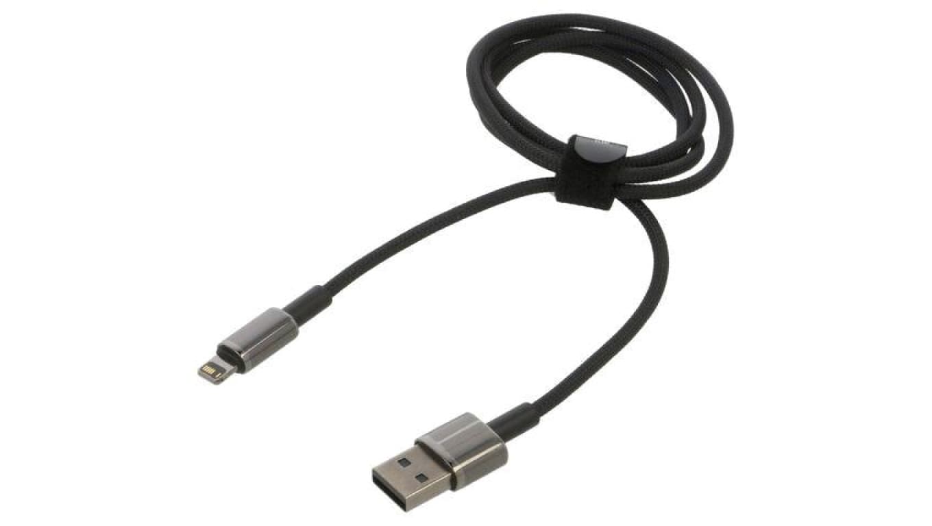 Kabel High Speed, USB 2.0 Apple Lightning wtyk - USB A wtyk 1m CALWJ-01