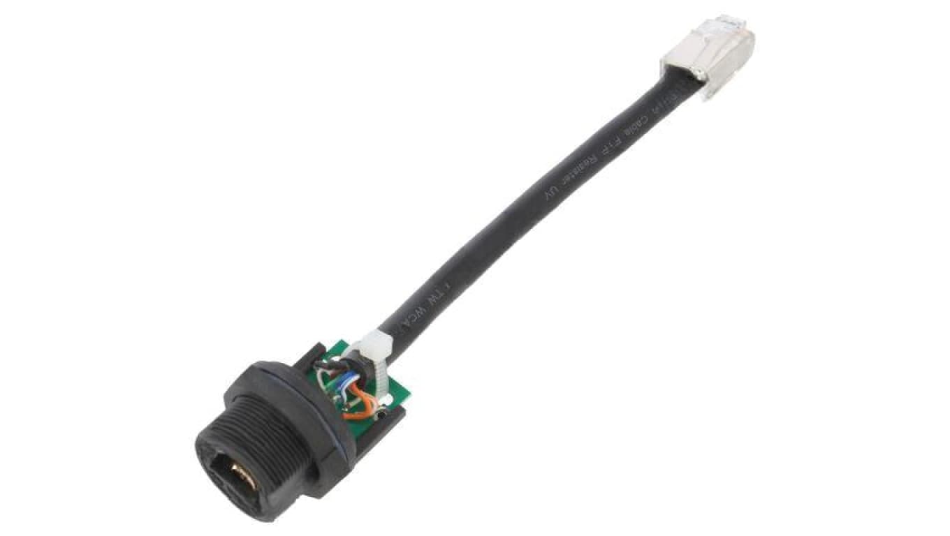 Kabel-adapter, RJ45, cat 5e, PIN: 8, prosty RCP-5SPFFP-SCM7B10