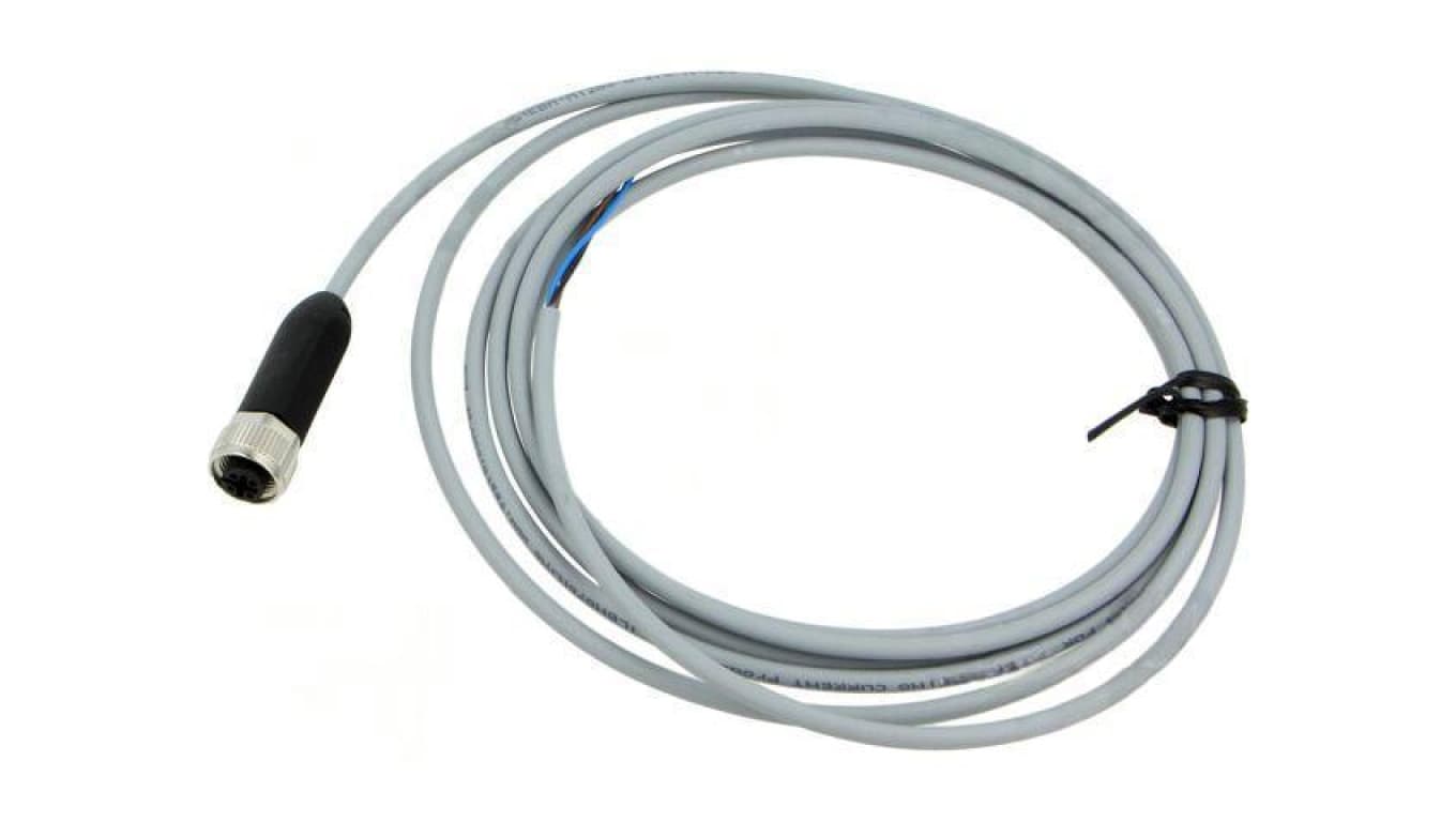 Kabel do czujników/automatyki M12 PIN 3 proste 2,5m wtyk NEBA-M12G5-U-2.5-N-LE3