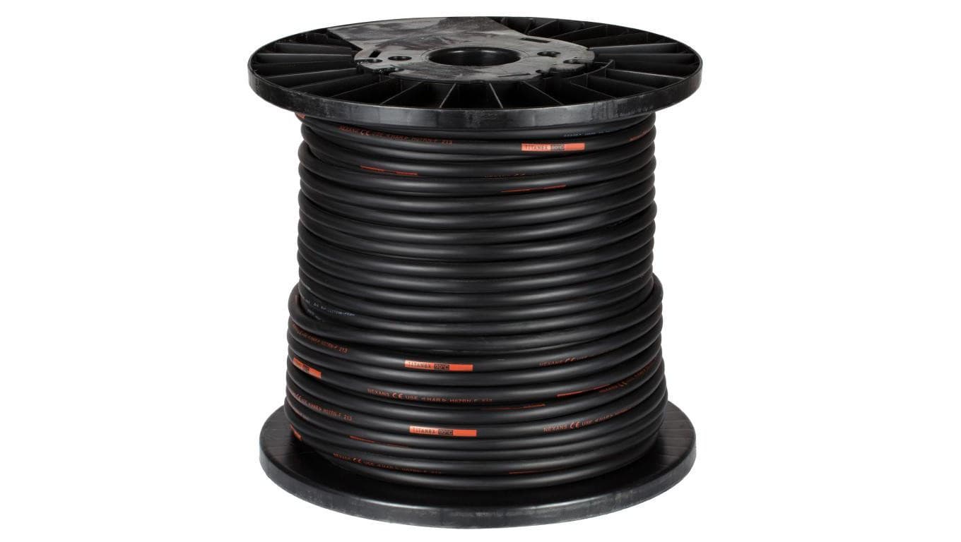 Kabel przemysłowy gumowy TITANEX OnPD / H07RN-F 5x2,5mm2 czarny 450/750V zewnętrzny olejoodporny linka Helukabel Nexans /100m/