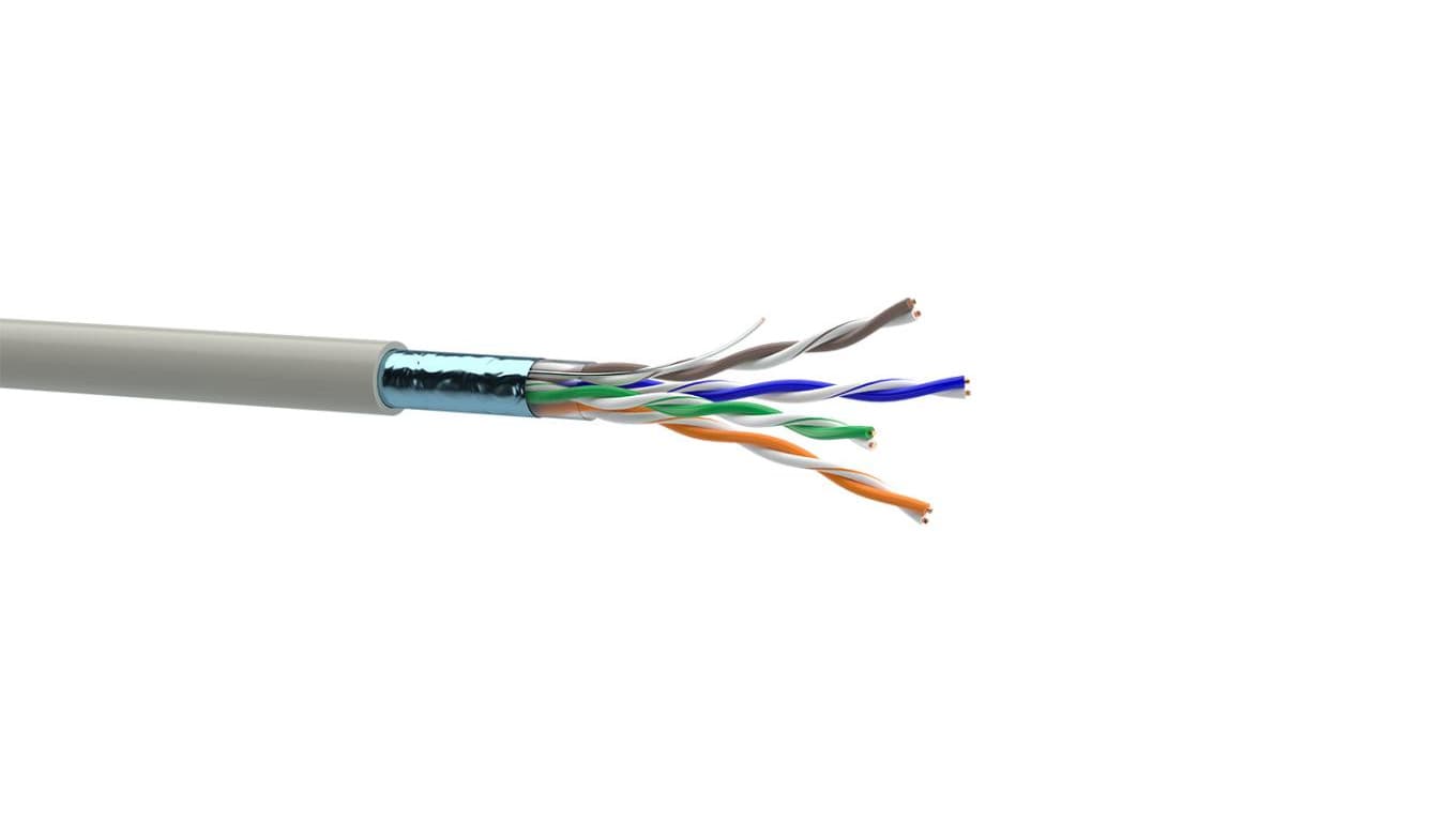 Kabel skrętka Cat.5E F/UTP 4*2*0,50 PVC-Eca 305m