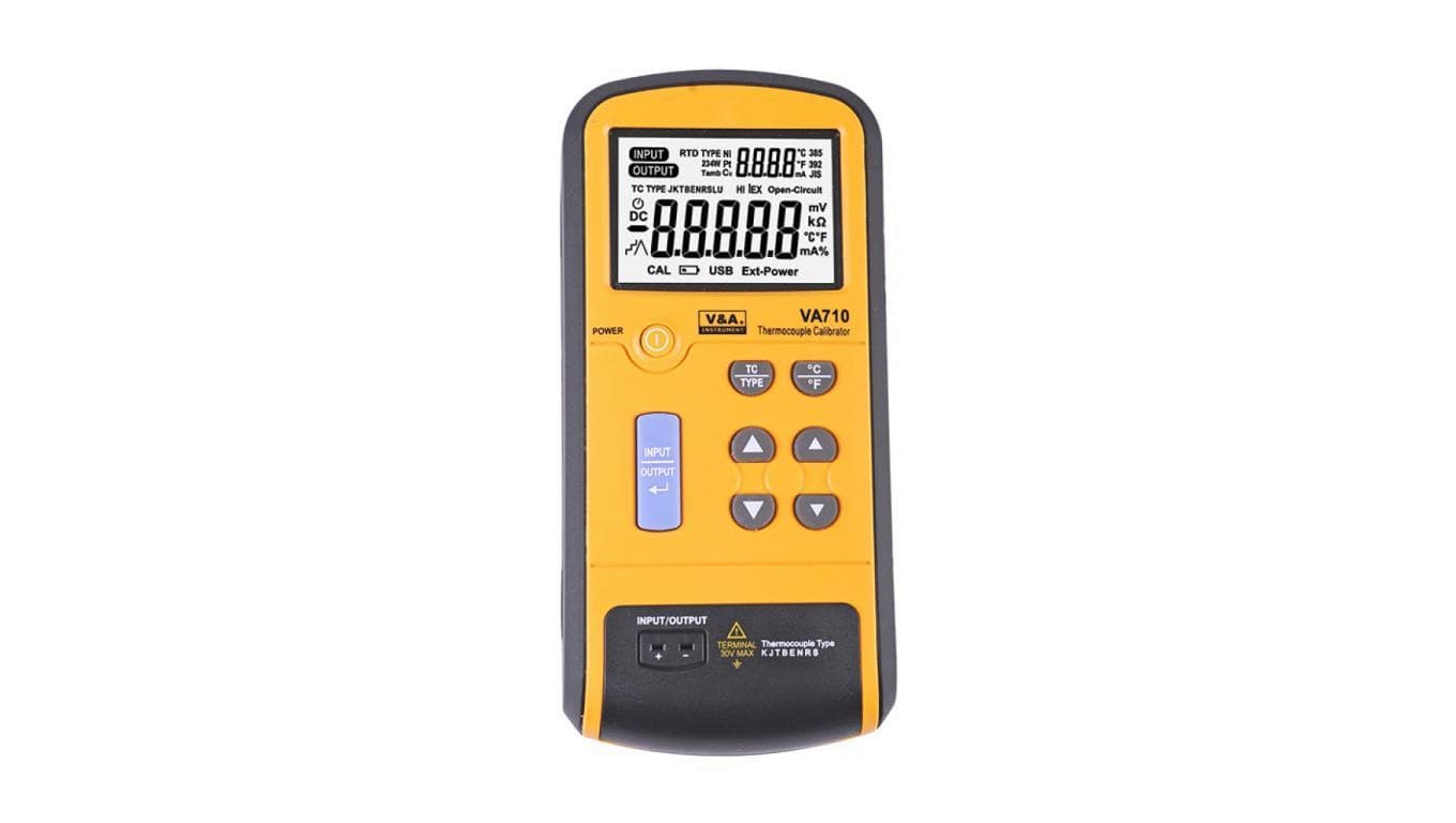 Kalibrator procesowy termopar - VA710