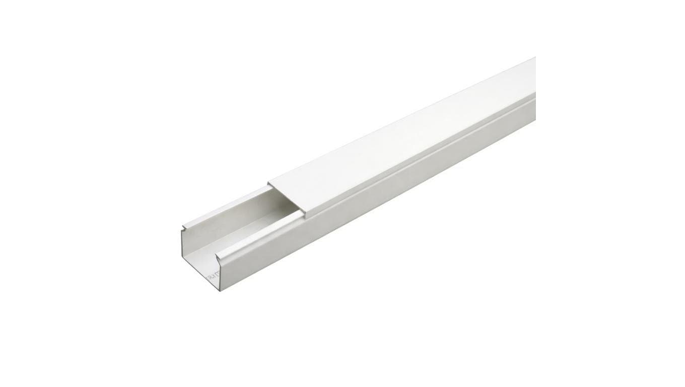 Kanał kablowy samogasnący CP 80x100 /2m/ biały IP40 (opak. 24m)