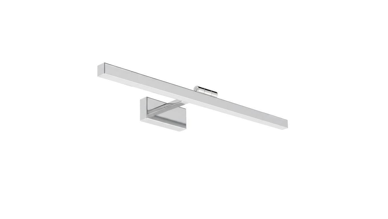 Kinkiet łazienkowy nad lustro,pokojowy LED 12W, 850lm, 4200K, IP45, chrom, KARTAL-12 HOROZ