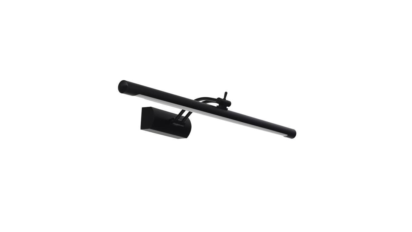 Kinkiet łazienkowy nad lustro/do pokoju LED, 12W, 850lm, 4200K, IP45, czarny, ANKA-12 HOROZ