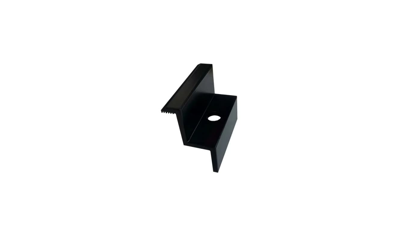 Klamra skrajna 50x40 mm czarna iONTEC