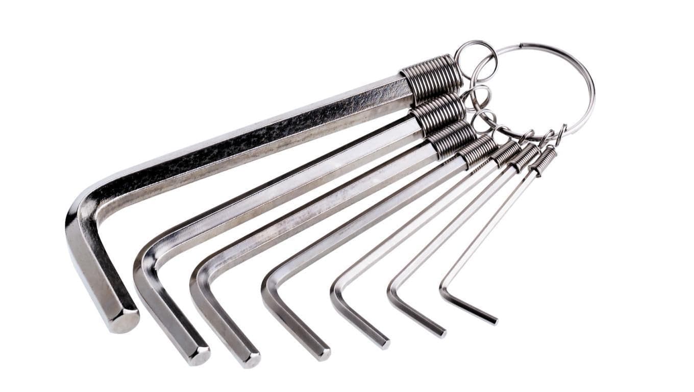 Klucz Imbusowy Sześciokątnych SW 2 – SW 10mm Komplet 8 sztuk 110592 Cimco