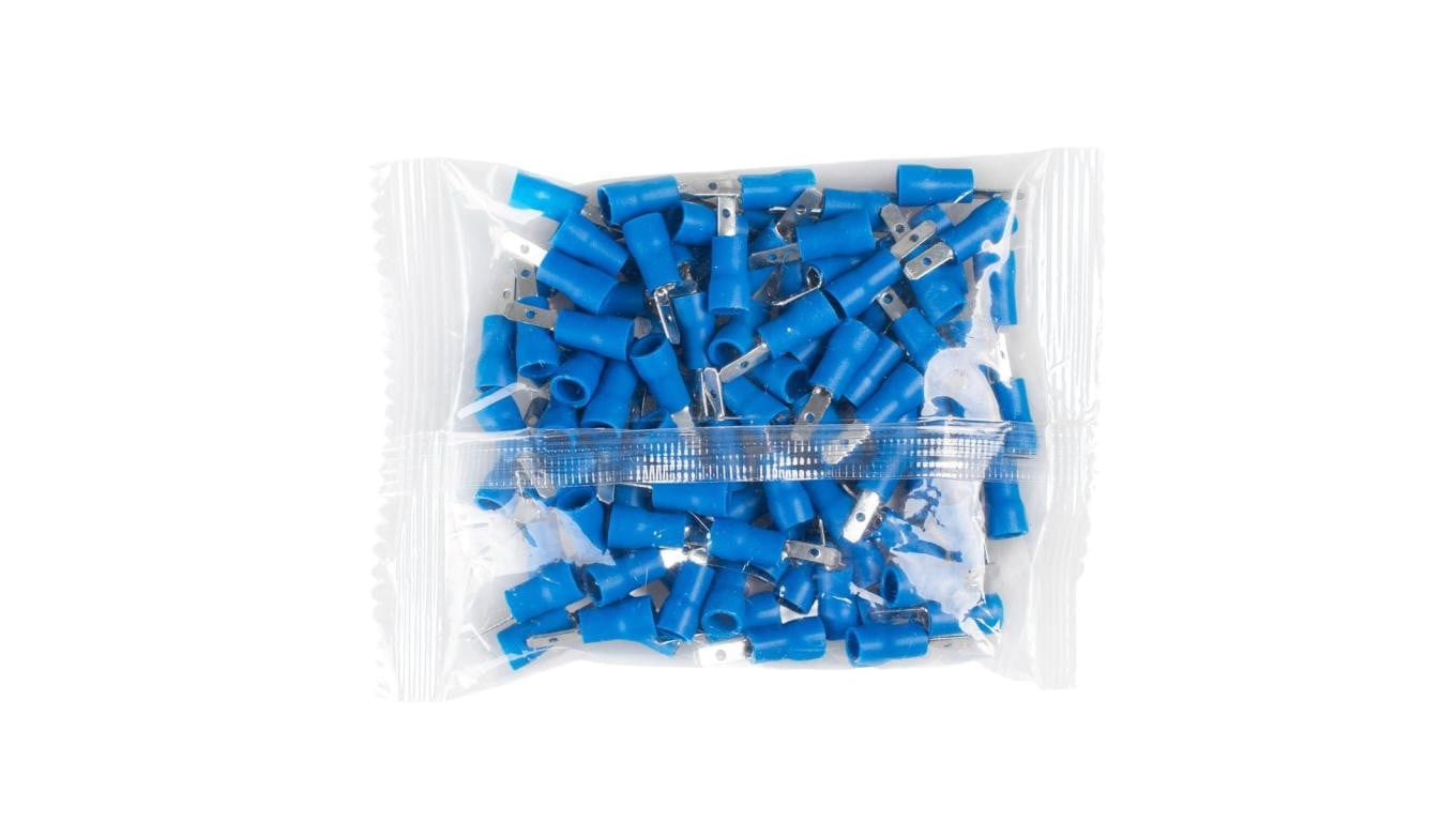 Konektory izolowane męskie 1,5-2,5mm2 2,8mm niebieskie 100 szt. VA0393 Vayox