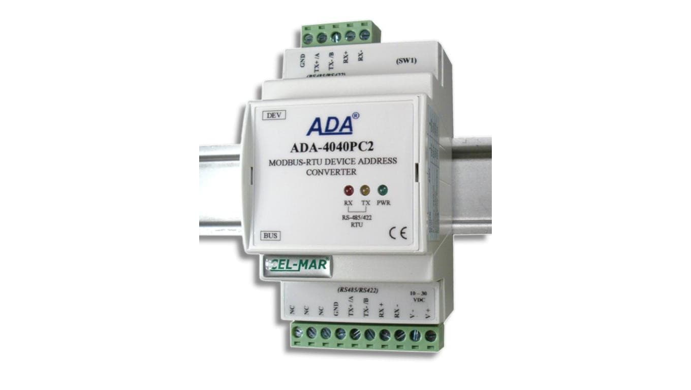 Konwerter Adresu Urządzenia z MODBUS-RTU ADA-4040PC2-1-23