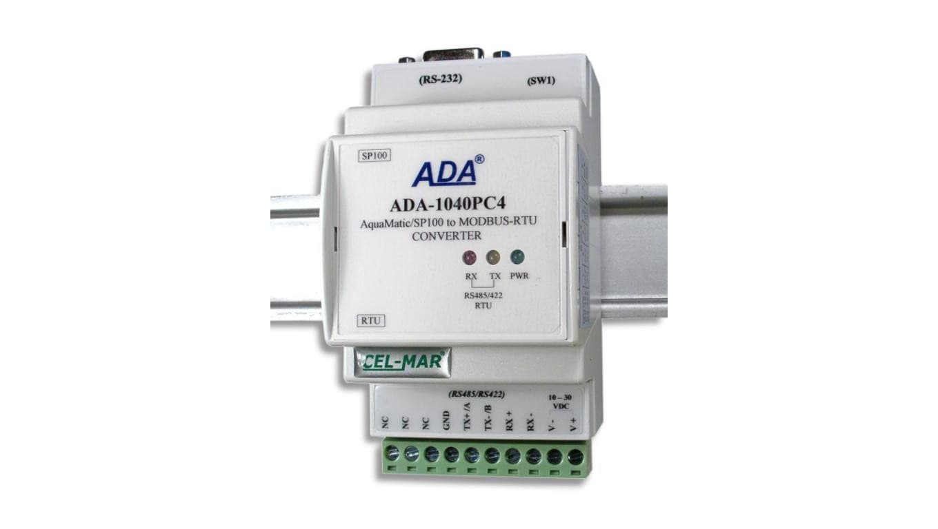 Konwerter AquaMatic na MODBUS-RTU ADA-1040PC4-1-23