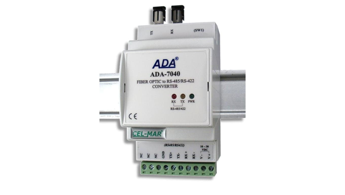 Konwerter Światłowód wielomodowy na RS-485 / RS-422 ADA-7040-1-2-3-1