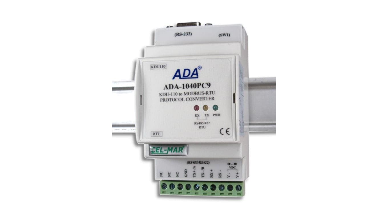Konwerter protokołu Kyma KDU-110 na MODBUS-RTU ADA-1040PC9-1-23