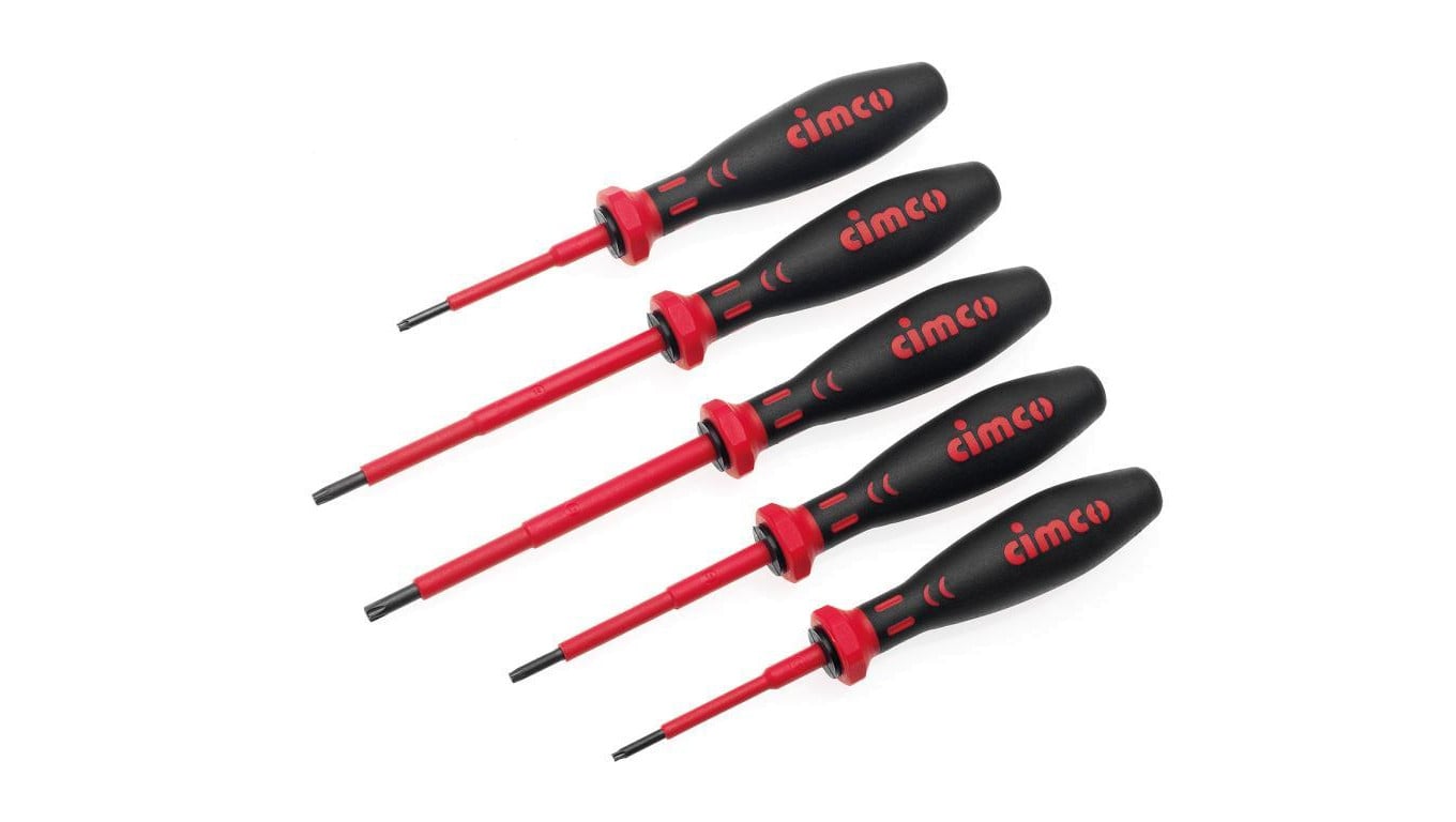 Kpl. wkrętaków izol. Torx ( 5 ) 117900 Cimco