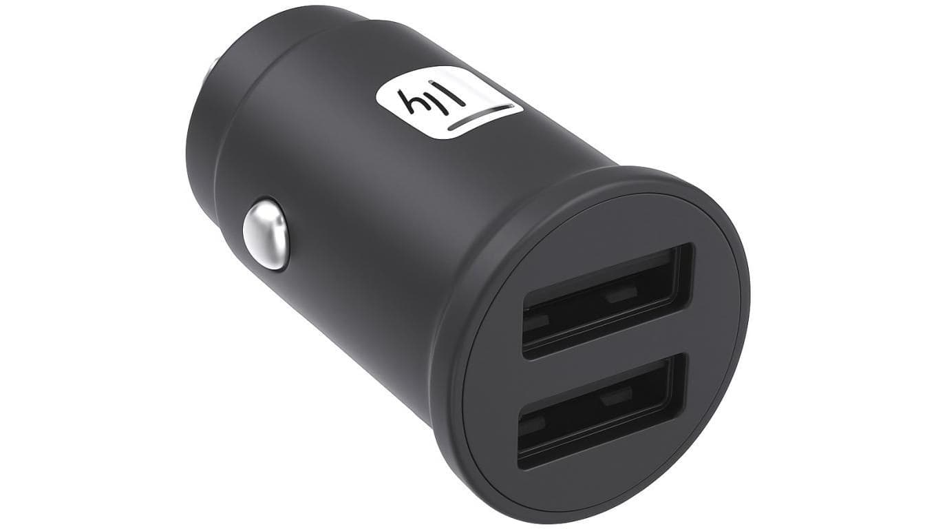 Ładowarka samochodowa 2x USB-A 24W/4.8A 5V