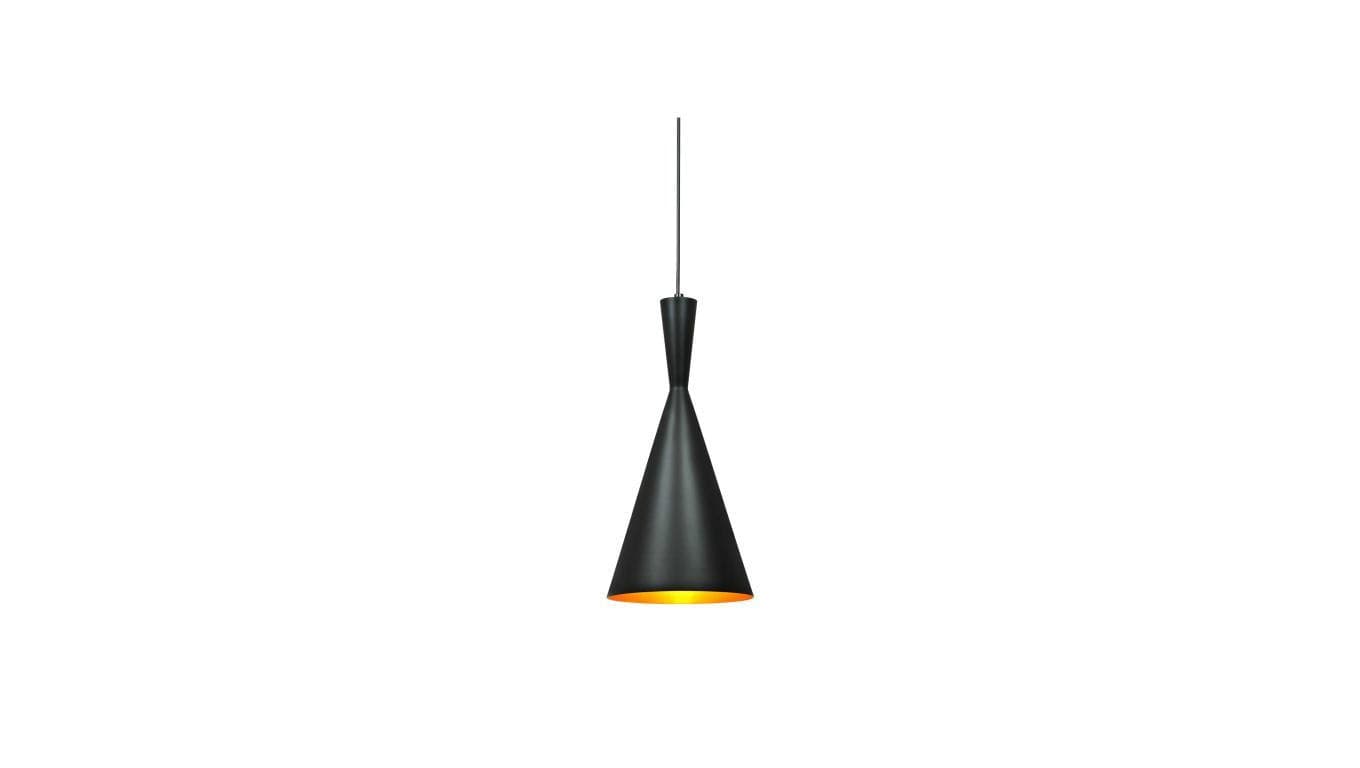 Lampa Wisząca Sufitowa Żyrandol IL MIO MODERN P-306C E27 Czarno-Złota - GOLDLUX (Polux)
